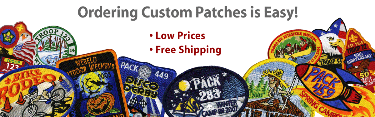 Pricing For Custom Embroidered Patches