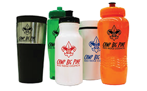 custom drink ware for boy scout camps