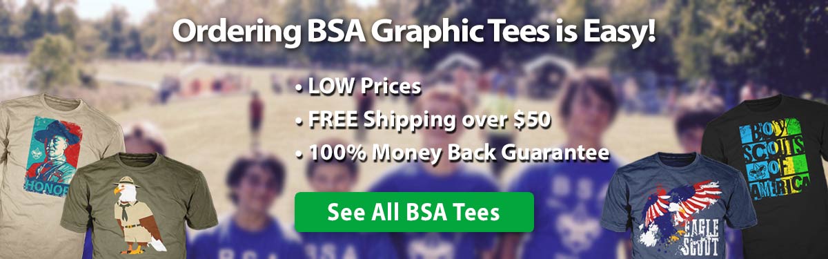 bsa custom t-shirts ordering is easy • low prices • free shipping