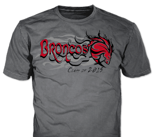 Class Of 2019 T-shirt design idea SP2911 on Tweed t-shirts