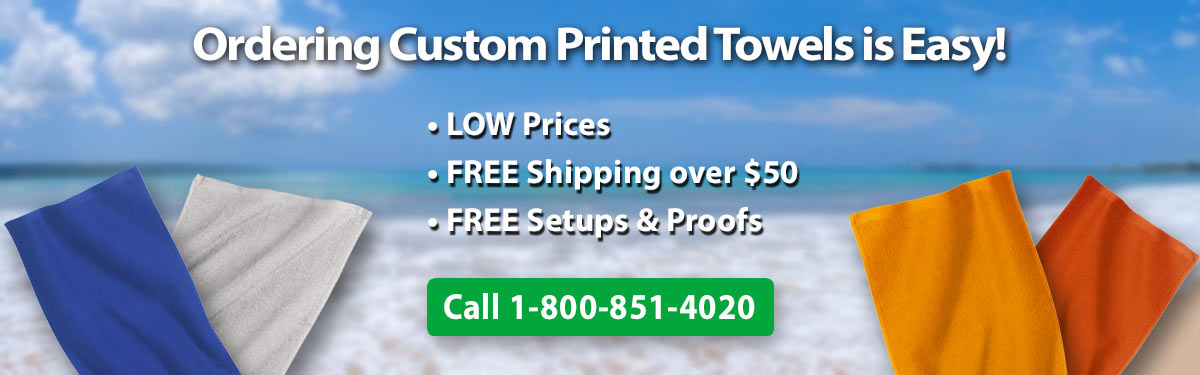 ClassB custom printed rally towels