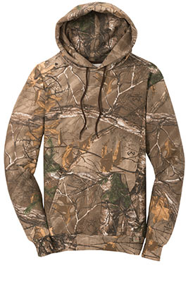 Camouflage Pullover Hooded Sweatshirt