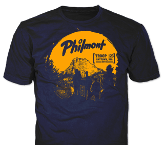 Philmont Scout Ranch custom t-shirt design