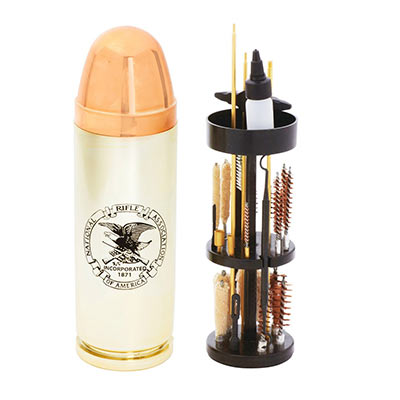 Deluxe Cleaning Kit Bullet Shaped Case