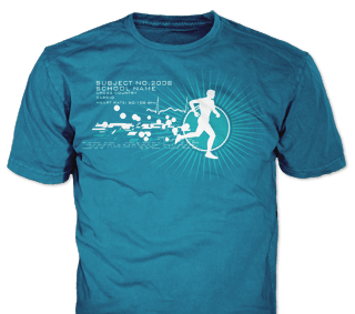Cross Country Team custom t-shirt design