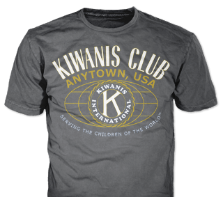 Kiwanis Club t-shirt design template