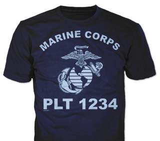 U.S. Marines custom t-shirt design