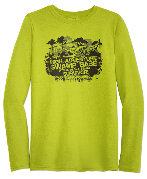 Wicking Performance Swamp Base long sleeve T-shirt