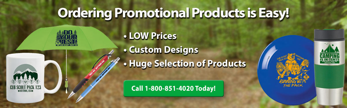 Cub Scout Pack Promotional Products