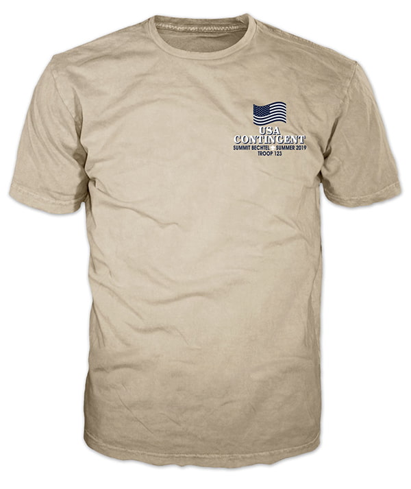 World scout jamboree 2019 t-shirt design idea sp7262