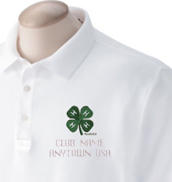 4-H Logo Embroidered Apparel