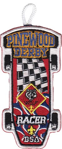 14 BSA Boy Scouts of America Pinewood Derby Racer Badge Patch Cub Scouts LL5 