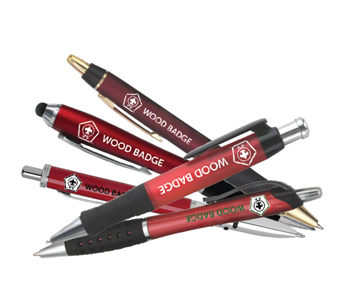 wood badge pens