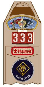 Cub Scout badge of office