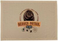 wood badge beaver patrol flag