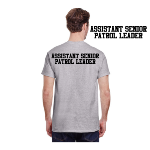 Assistant Senior Patrol Leader back print for a Scout t-shirt
