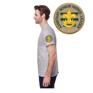 Assistant Senior Patrol Leader sleeve print for a Scout t-shirt
