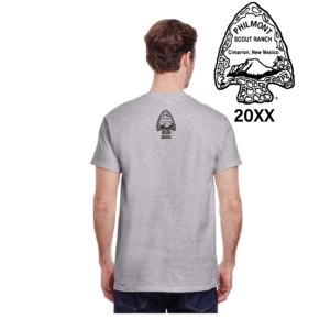 Philmont back print for a Scout t-shirt