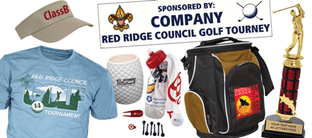 Scouting America council golf tournaments gear