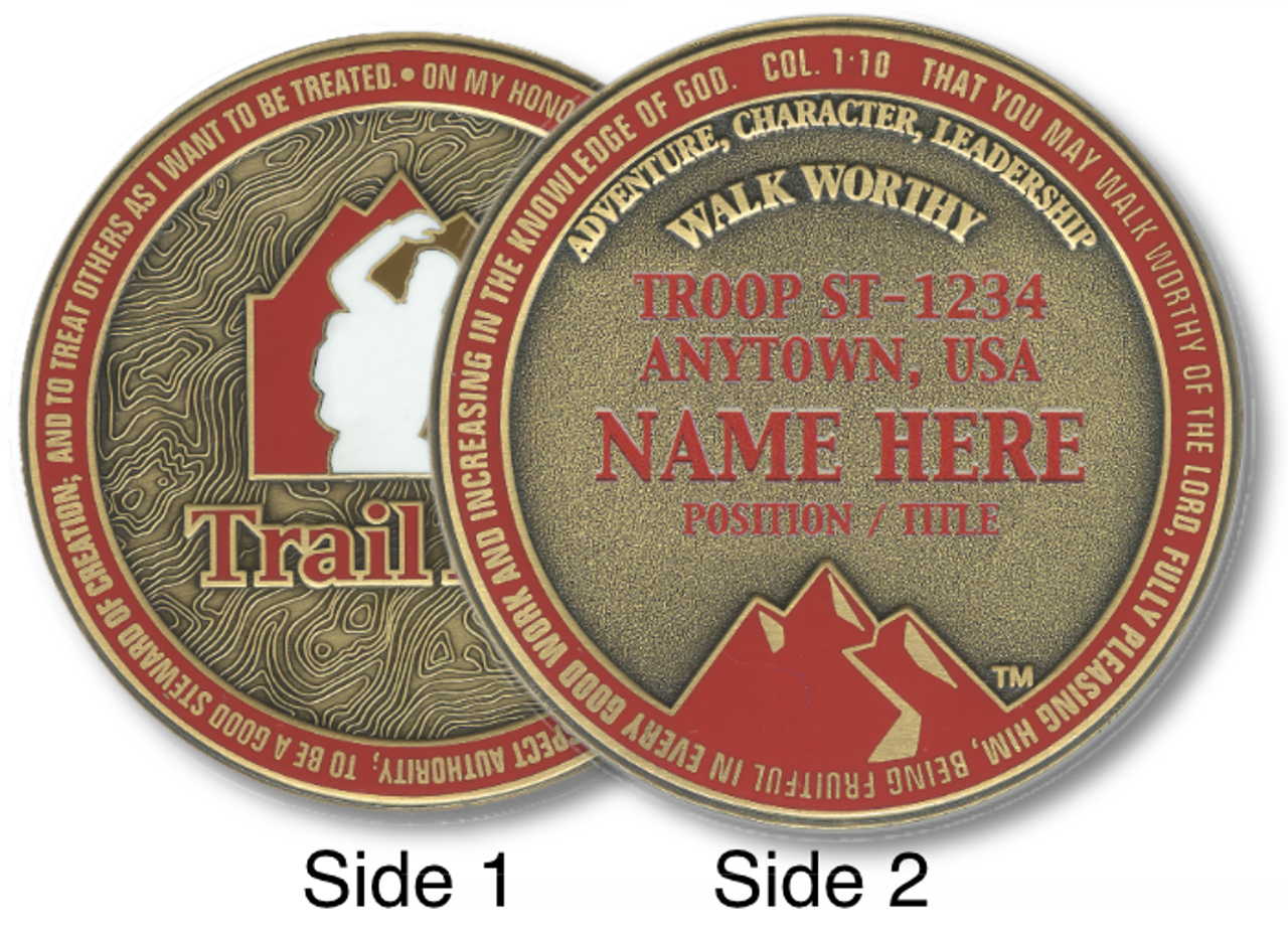 trail life challenge coin