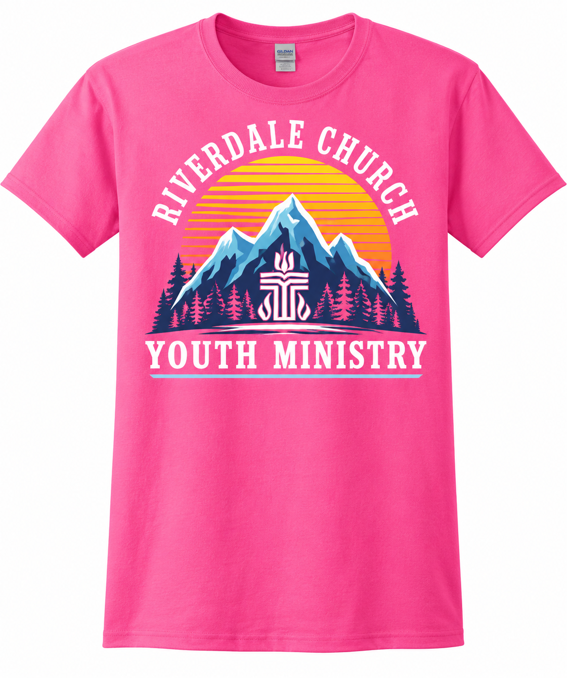 B108 women's custom t-shirt example