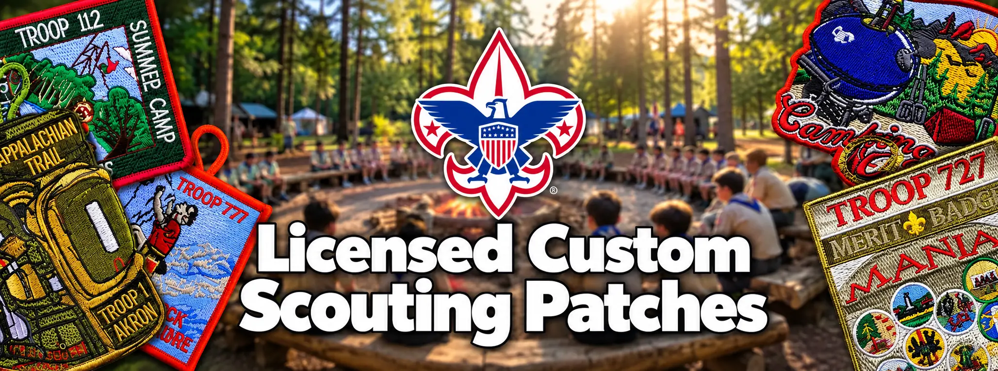 Custom Scouting America patches from ClassB