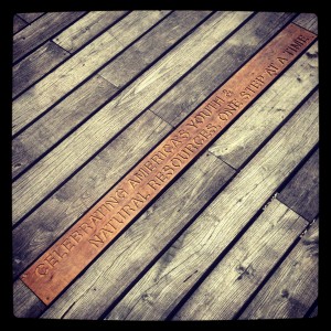 CONSOL Energy Bridge Inscription