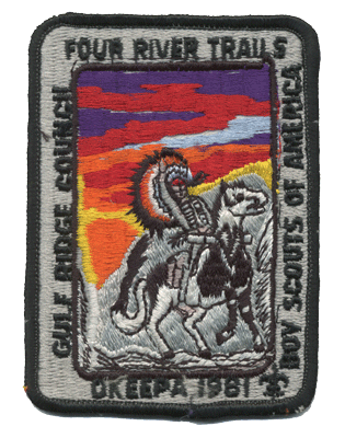 okeepa Boy scout event patch