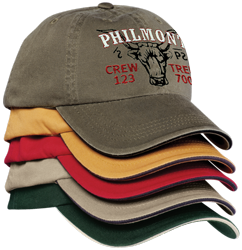 Philmont trek expedition custom embroidered cap design