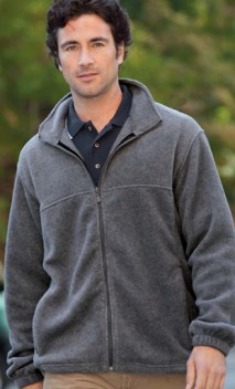 fleece full zip jacket