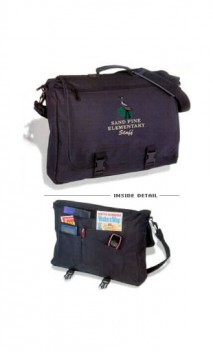 boy scout master embroidered Cordura Briefcase