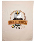 wood badge eagle patrol flag