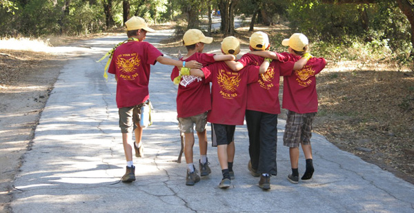 cub scout pack photo wearing custom cub scout pack t-shirts from ClassB