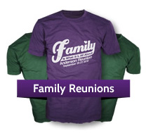 Family reunion custom t-shirts