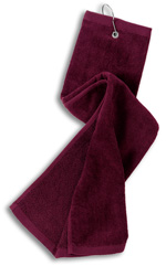 Grommeted Tri-fold Golf Towel 16x26