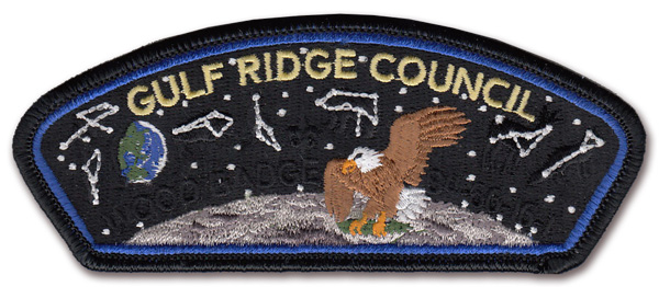 gulf ridge council CSP council trip patch for wood badge 2016
