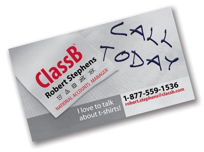 BSA national account manager business card