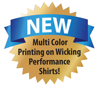 Multicolor wicking ink now available on scouting t-shirts